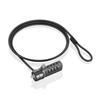AISENS Safety Cable ASLK-D40N03-BK 1.5 m view 3