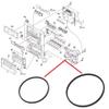 Rubber Belt Tape Mechanism Kit (2X Belts) Compatible with Sony Micro Hi-Fi Component System view 2