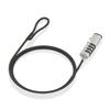 AISENS Safety Cable ASLK-D50N05-BK 1.5 m view 1