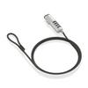 AISENS Safety Cable ASLK-D50N05-BK 1.5 m view 2