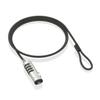 AISENS Safety Cable ASLK-D50N05-BK 1.5 m view 3