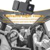 1080P FHD WiFi Car Dash Cam, Car Driving Recorder Whit Front and Rear Inside HD Night Vision G-Sensor Loop Recording APP Remote 170Wide Angle 24H Parking Mode (Num.B-No-WiFi F+R) view 3