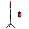 IFOOTAGE Aluminum Camera Monopod&Quick Release System,Compatible with Sony Canon Nikon DSLR Cameras, Payload up to 17.64 lbs/5 KG, Cobra 3 A180T/CB3-QRM01 view 1