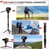 IFOOTAGE Aluminum Camera Monopod&Quick Release System,Compatible with Sony Canon Nikon DSLR Cameras, Payload up to 17.64 lbs/5 KG, Cobra 3 A180T/CB3-QRM01 view 4