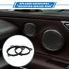 VekAuto 2 Pcs Speaker Spacer Ring Tweeter Speaker Spacer Adapter for TOYOTA COROLLA 1998-2013 Waterproof for 6.5'' ABS Black view 2