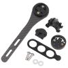 Bicycles Computer Holder, Carbon Fiber Cycling Computer Holder Black Bike Handlebar Stem Multifunction Integrated Handlebar Stem for Road Bike (Applicable to Bairuiteng) view 1