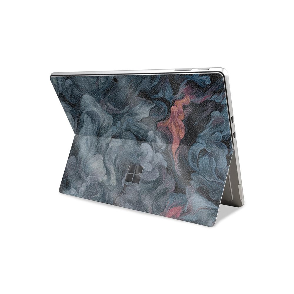 Glossy Glitter Tablet Skin Compatible with Microsoft Surface Pro 11 (2024-2025) - Storm Cloud - Premium 3M Vinyl Protective Wrap Decal Cover - Easy to Apply | Crafted in The USA by MightySkins