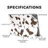Carbon Fiber Tablet Skin Compatible with Microsoft Surface Pro 11 (2024-2025) - Brown Cow - Premium 3M Vinyl Protective Wrap Decal Cover - Easy to Apply | Crafted in The USA by MightySkins view 2