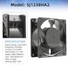 AJSWISH SJ1238HA2 AC220/240V 0.13A 12CM 12038 AC AXIAL Fan for SJ1238HA2 Cooling Fan view 4