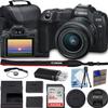 Canon EOS R8 Mirrorless Camera 4K Video Recording Mirrorless Camera with RF 24-50mm f/4.5-6.3 IS STM Lens + 64GB Fast Memory + Deluxe Accessory Bundle (Renewed) view 1