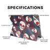 Glossy Glitter Tablet Skin Compatible with Microsoft Surface Pro 11 (2024-2025) - Skulls N Roses - Premium 3M Vinyl Protective Wrap Decal Cover - Easy to Apply | Crafted in The USA by MightySkins view 2