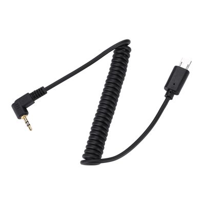 RM VPR1 3.5mm/2.5mm Shutter Release Cable, Remote Control Shutter Cable, S2 Shutter Connection Cable for RX1 RX10 RX100 A7S A7R (3.5mm-S2)