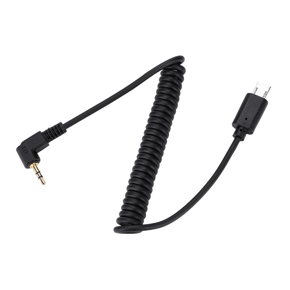 RM VPR1 3.5mm/2.5mm Shutter Release Cable, Remote Control Shutter Cable, S2 Shutter Connection Cable for RX1 RX10 RX100 A7S A7R (3.5mm-S2)