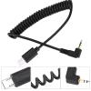 RM VPR1 3.5mm/2.5mm Shutter Release Cable, Remote Control Shutter Cable, S2 Shutter Connection Cable for RX1 RX10 RX100 A7S A7R (3.5mm-S2) view 4