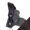 BIZOEdigital Reflex Camera Hand Strap Wrist Strap Cowhide Ajustable Quick Release Neoprene for Camera Sony Canon Nikon Fujifilm DSLRs Mirrorless Camera, W9, Black view 1