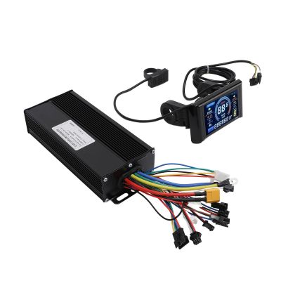 Luqeeg 36V 48V 52V Electric Cycle Controller Motor, Brushless Controller with S966 Color Display Planel 40A 3 Mode Cycling Motor Electric Cycle Controller Panel for Brushless Motor, Luqeegraep5nmkoh