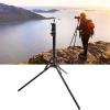 2m Thickened Aluminum Light Stand, Adjustable Height, Non Slip Feet, Portable Foldable, 4KG Load Capacity, for Photography, Compatible with LED Lights, Dome Lights, Soft Boxes view 3