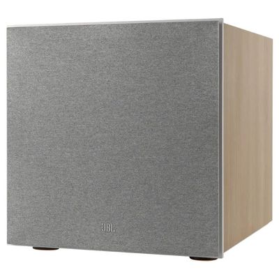 JBL Stage 2 220P 12 Inch 500 Watt Powered Subwoofer (Latte)
