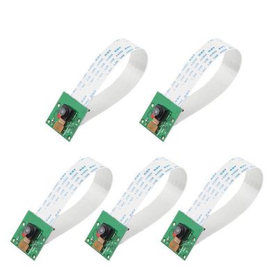 5PCS 3 Model B+ Camera Module 1080p 720p Mini Camera 5MP Webcam Video Camera compatible for 4 Model B