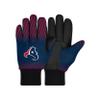 FOCO NFL Adult Size Work Gloves (Houston Texans) view 1