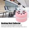 NOENNULL Portable Mini Dust Collector, Desktop Dust Collector, Desktop Dust Cleaner, USB Charging, Dust Collector Cleaner for Office and Household (Pink) view 4
