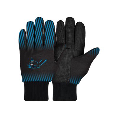 FOCO NFL Adult Size Work Gloves (Carolina Panthers)