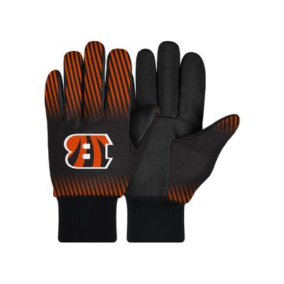 FOCO NFL Adult Size Work Gloves (Cincinnati Bengals)