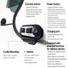 ChatterBox! BiT-3 Bluetooth Helmet Communicator Twin Pack | Bluetooth for Audio | Universal Pairing 2 Riders | 2 Stereo Headsets & Mics | IP54 | FM Radio | Motorcycles Snowmobiles UTV ATV Snowboarding view 3