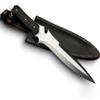 Dundee Krauserr Knife Inspired From The RE-4, 440C Steel Blade & Black Micarta Handle Gaming Knife KKIF-RE4 view 3