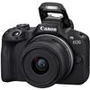 Canon EOS R50 Mirrorless Camera with RF-S 18-45mm f/4.5-6.3 IS STM and RF-S 55-210mm f/5-7.1 IS STM Lens + 128 GB Memory + Video LED Light + Mic + More (32pc Bundle) (Renewed) view 4