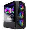 AQVIN Gaming Tower PC - AQ30 - Intel i7 Upto 4.00GHz, GeForce GTX 1660 Super 6GB GPU, 32GB RAM 1TB SSD, HDMI, RGB Light, Windows 10 Pro - Black view 1