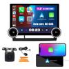 Display Knobs CarPlay/Android Auto Autoradio Android FM Radio Car Navigation Stereo Pad Player GPS 11.8" QLED Touch Screen BT WiFi 2 Din Headunit Tablet for Toyota Tacoma 2005-2015 Octa Core 4G+64G view 1