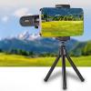DirectNine Basics Monocular Telescope, Monocular Binoculars for Adults, Hd Compact Binoculars, Bird Watching Monocular Lightweight with Tripod, Mobile Phone Clamp and Bag, for Hunting Hiking view 3
