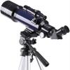 JOMRTS Refractor Telescope,Telescope for Kids Adults Astronomy Beginners 70mm Telescopes,700mm Focal Length 120X Magnification Travel Scope Refractor Telescopes,Blue view 1