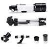 JOMRTS Refractor Telescope,Telescope for Kids Adults Astronomy Beginners 70mm Telescopes,700mm Focal Length 120X Magnification Travel Scope Refractor Telescopes,Blue view 3