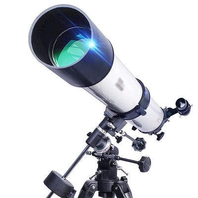 JOMRTS Ideal Telescope for Beginners 90mm Aperture 1000mm Astronomical Refractor Telescope with Smartphone Adapter Backpack Handheld Telescope