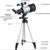 JOMRTS Astronomical Telescope, High-Definition Low-Light Night Vision, Outdoor Portable Smartphone Adapter and Moon Filter view 3