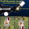 JOMRTS Astronomical Telescope, High-Definition Low-Light Night Vision, Outdoor Portable Smartphone Adapter and Moon Filter view 4
