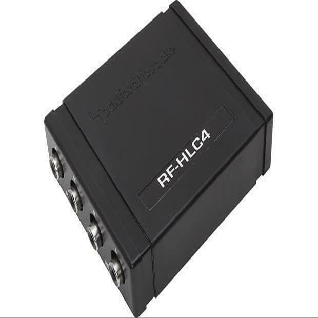 Ash till 4-Channel High to Low Level Signal Converter RF-HLC4 Compatible with Rockford Fosgate