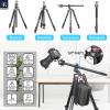Aluminum Horizontal Tripod INNOREL YT284A, Rotatable Multi-Angle Center Column and 46mm Low Gravity Ballhead Professional Camera Tripod Monopod for DSLR Video Camcorder Overhead Shooting Load 20kg view 2