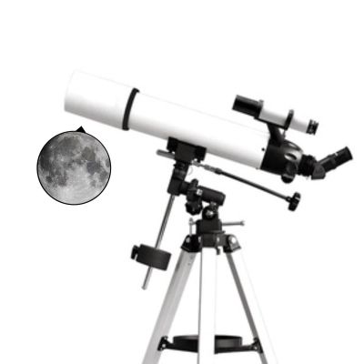 JOMRTS Telescope, 90mm Aperture 600mm Focal Length High Definition Astronomical Refracting Telescope with Adjustable Tripod, Telescope for Kids Beginners Adults