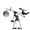 JOMRTS Telescope, 90mm Aperture 600mm Focal Length High Definition Astronomical Refracting Telescope with Adjustable Tripod, Telescope for Kids Beginners Adults view 1