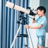JOMRTS Telescope, 90mm Aperture 600mm Focal Length High Definition Astronomical Refracting Telescope with Adjustable Tripod, Telescope for Kids Beginners Adults view 4