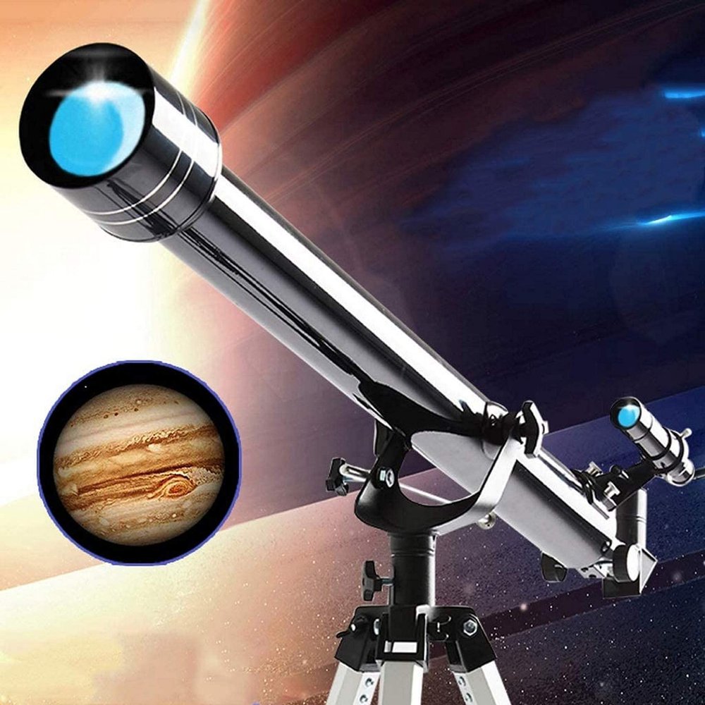JOMRTS Telescope for Kids 900mm Focal Length, Refractor Telescope Good Partner to View Moon and Planet - Good Telescope with Backpack for Kids and Beginners