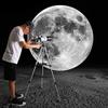 JOMRTS Telescope 80Mm Aperture 400Mm Telescope - Refractor Telescope - Fully Coated Glass Optics - Adjustable Height Tripod view 4