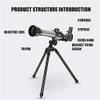 JOMRTS Telescope for Kids Beginners,Astronomical High-Power High-Definition Low-Light Night Vision,20X/30X/40X Monocular Portable Travel Telescope for Science Educatio view 2
