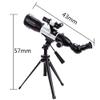 JOMRTS Telescope, Astronomical Refractor Telescope for Kids Adults Beginners Reflector Telescope for Beginners Portable Telescope with an Adjustable Tripod for Astrophotography and Visual Astronomy view 2