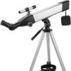 JOMRTS Astronomical Telescope Children Stargazing High Telescope for Kids Adult Astronomical Telescope with Tripod view 1
