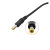 12V 5.5x2.5mm Male to Male Plugs Power Connector 5.5mm x 2.5mm DC pl;/UG Extension Cable Wire Fit Compatible .L-ED Strip CC/TV Camera 30-300CM(150CM) view 3