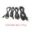 12V 5.5x2.5mm Male to Male Plugs Power Connector 5.5mm x 2.5mm DC pl;/UG Extension Cable Wire Fit Compatible .L-ED Strip CC/TV Camera 30-300CM(150CM) view 4